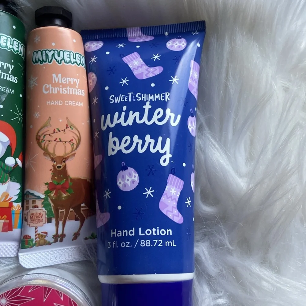 Stocking Stuffer Beauty Bundle; Hand Cream Lotion & Bubble Bath